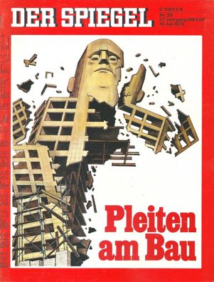 Der Spiegel Nr. 29 / 1973 Pleiten am Bau