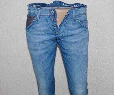 Jack & Jones Glenn FOX BL 562 Herren Stretch Jeans Slim Fit W 27 34 L 30 32 Blau