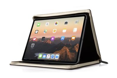 Twelve South BookBook Case Vol. 2 für Apple iPad Pro 12.9 (2020er Gen.) - Braun