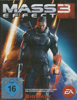 Mass Effect 3 (PC, 2012, Nur der Origin Key Download Code) Keine DVD, Nur Origin