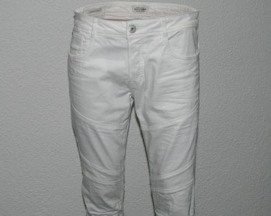 Jack & Jones Glenn JAX X OS 399 Herren Stretch Jeans Slim Fit W33 L32 Blanc Weiß