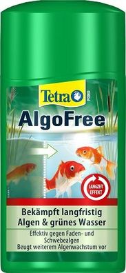 Tetra Pond AlgoFree Algenmittel gegen Schwebealgen und grünes Wasser 1 Liter