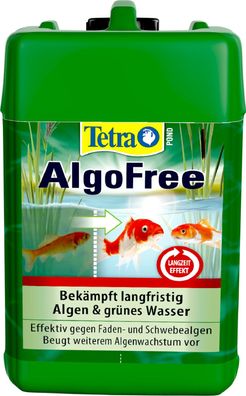Tetra Pond AlgoFree Algenmittel gegen Schwebealgen und grünes Wasser 3 Liter