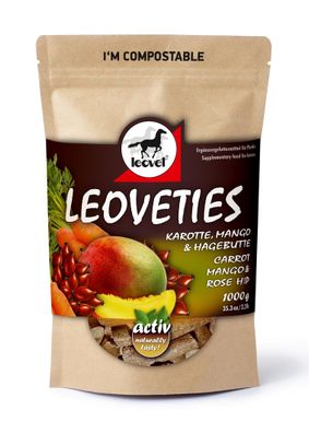 Leovet Leoveties Karotte, Mango & Hagebutte 1 kg für Pferde