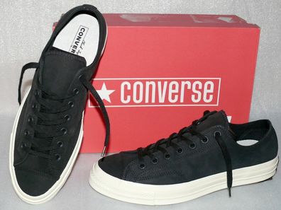 Converse 161450C CHUCK 70 OX Wild Echt Leder Schuhe Sneaker Boots 44 Black Crem