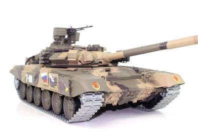 Ferngesteuerter Panzer mit Schuss "Russland T90" Heng Long 1:16 mit Rauch&Sound V7.0