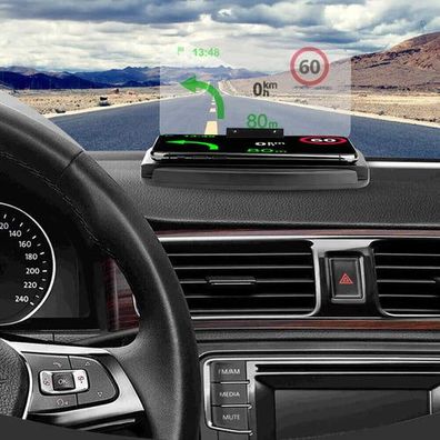 HeadUp HUD Head Up Navigation Display PKW Smartphone Halter Stand Projektor Auto