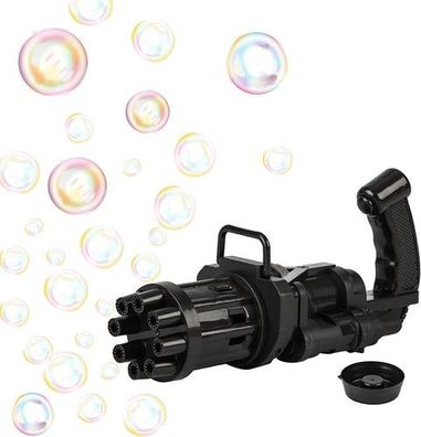 MiniBubbleGun Seifenblasenmaschine Seifenblasenpistole Seifenblasen Gun schwarz