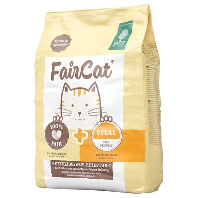 Green Petfood ¦ Faircat Vital - Katzentrockenfutter - 1 x 7,5 kg