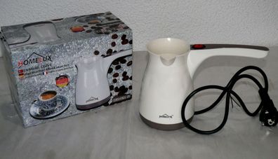 Homelux DC210 Gezvem S3 Türkischer Kaffee Espresso Mokka Kocher 0,5L 1000W beige