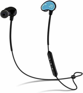 Seedforce EP-S01 In-Ear Bluetooth Kopfhörer CVC6.0 Akku 7 Stunden Schwarz Blau