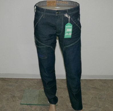 FST IND Justin ORG 1150 Perfekt Fit Comfort Stretch Jeans W 32 42 L 34 36 Navy