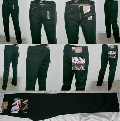 FST Faster 610 ORG World Regular Fit Comfort Stretch Jeans W 30 38 L 30 34 Black