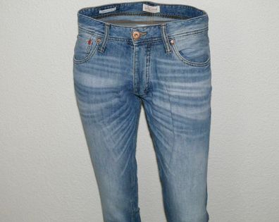 Jack & Jones I Tim Original GE 595 Slim Fit Herren Jeans Hose W33 L30 Trend Blau