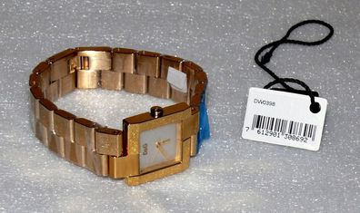 D&G Woman Armbanduhr Dolce & Gabbana DW0398 Promenade Gold Uhr D&G Geschenkbox