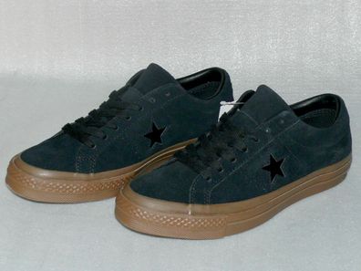 Converse 160079C ONE STAR OX Rau UP Suede Leder Schuhe Sneaker 41,5 Black Brown