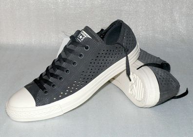 Converse 160464C ALL STAR CTAS OX Rau Suede Leder Schuhe Sneaker 44 Almost Black