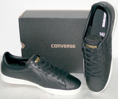 Converse 157729C PRO Leather 76 OX Leder Schuhe Ultra Sneaker Boots 46 BLK WHT