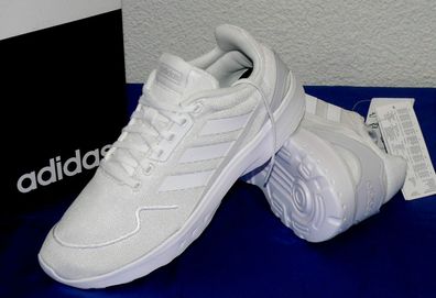 Adidas EG3703 NEBZED Lauf Sport Fitness Sneaker Turn Running Schuhe 44 47 Weiß
