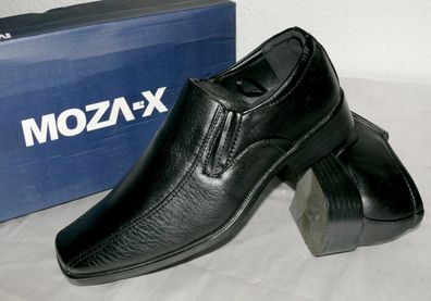 MOZA-X B206250 Ultra Slipper SLIP-ON Moderne Elegante Business Schuhe 40 45 BLK