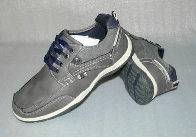 Tom Tailor 481720260 Men Leder Textil Walker Boots Schuhe Sneaker 40 41 Grau