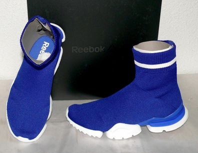 Reebok CN4589 SOCK RUN R Socken Running Lauf Turn Schuhe Sneaker 39 45 Blau Weiß