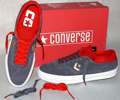 Converse 163263C LAUIE LOPEZ PRO OX Suede Leder Schuhe Sneaker 44,5 47,5 Navy Re