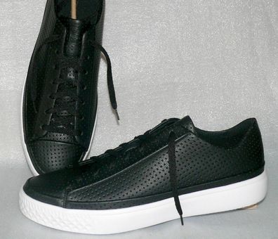 Converse 157573C CTAS Modern OX Echt Leder Schuhe Sneaker Boots 46,5 Black White