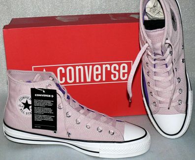 Converse 164141C CTAS PRO OP Hi PLU Canvas Schuhe Scater Sneaker 44,5 Plum Chalk