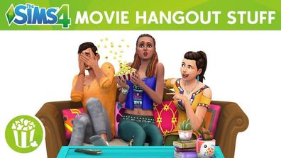Die Sims 4 Movie Hangout - Heimkino Pack (PC, 2016, Nur Origin Key Download Code)