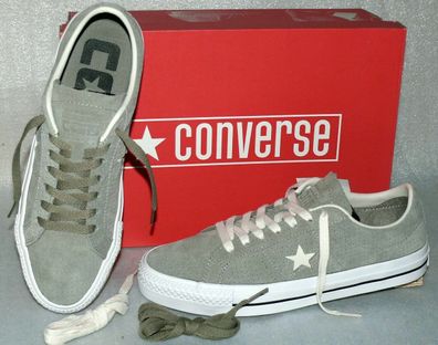 Converse 160527C ONE STAR PRO OX Suede Leder Schuhe Sneaker 41 46 Dark Stucco We