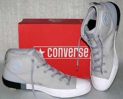Converse 159640C Ctas Syde Street MID Canvas Schuhe Sneaker Boots 48 Grau Weiß