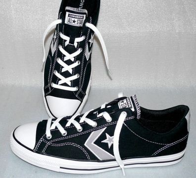 Converse 164399C STAR PLAYER OX Canvas Schuhe Sneaker Boots 46,5 48 51,5 Black