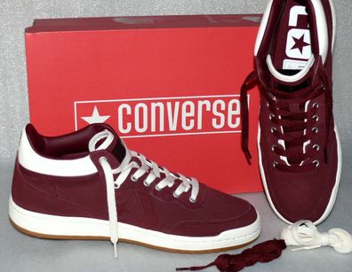 Converse 160532C Fastbreak MID Suede Leder Schuhe Sneaker Boots 44 46 Bordeaux
