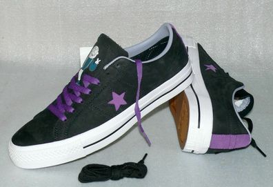 Converse 158660C ONE STAR PRO OX Suede Leder Schuhe Sneaker Boots 41,5 42 Black