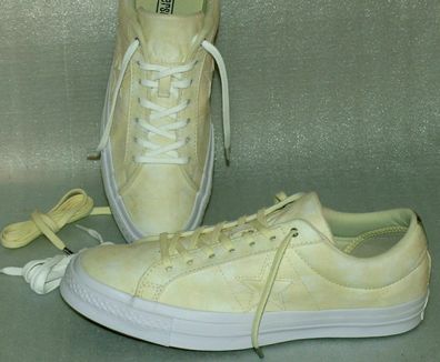 Converse 159712C ONE STAR OX Suede Leder Schuhe Sneaker 42,5 43 44,5 Vapor Lemon