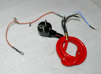 Strom Kabel 2x Heizung Sicherung Passt an DeLonghi Dolce Gusto Kapsel Modell Rot