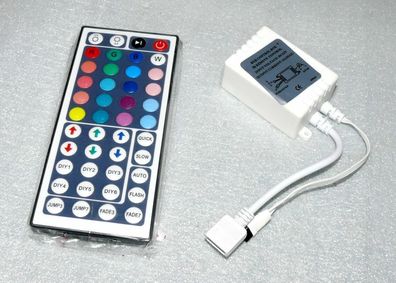 44 Tasten Fernbedienung Set IR Steuerung Remote Controller RGB LED Licht Leiste