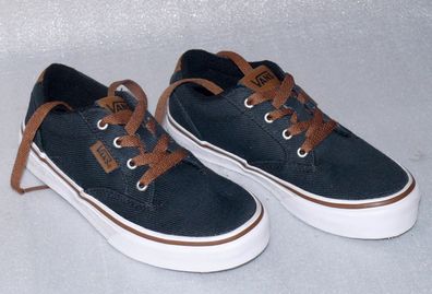 Vans Milton TWILL Y'S Canvas Schuhe Sneaker Boots 31 UK13 LC407 Black Dachshund
