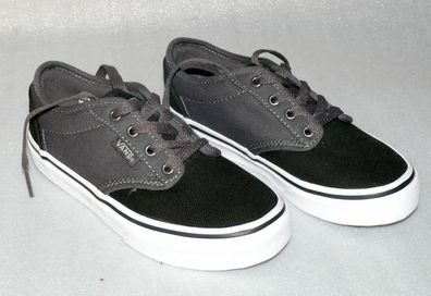 Vans Atwood 2 Tone Y'S Canvas Schuhe Sneaker Boots 31 UK13 Black Asphalt CL118