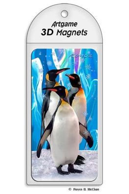 3D Magnet Pinguine