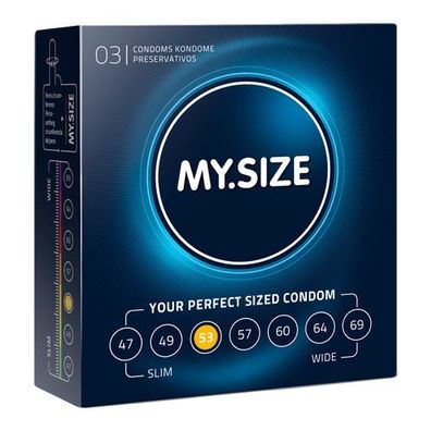 MY. SIZE Pro 53 mm Condooms - 3 stuks