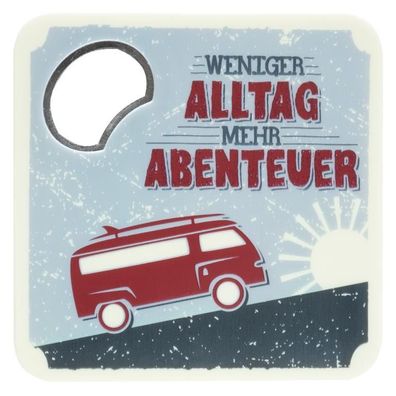 Sheepworld Gruss & Co Untersetzer mit Flaschenöffner Coaster" Bus" Neuware