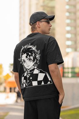 Herren T-Shirt Bio Demon Slyer Tanjir? Kamado Dämon Anime Streetwear manga