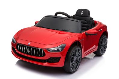 Kinderfahrzeug - Elektro Auto "Maserati Ghibli" - lizenziert + Leder + EVA