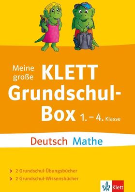 Klett Meine gro?e Klett-Grundschul-Box: Die kleinen Lerndrachen, Deutsch un ...