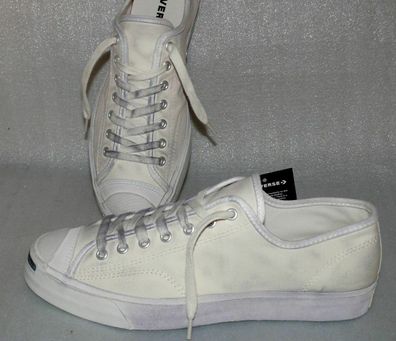 Converse 164103C Jack Purcell OX Canvas Schuhe Sneaker Boots 43 47,5 Egret BLK