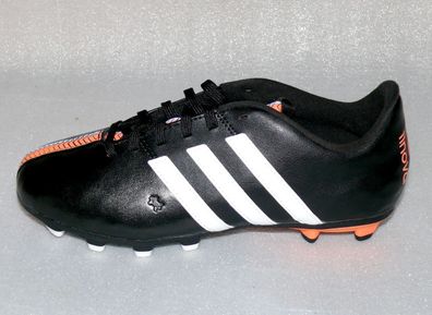 adidas B40159 11 Nova FG J Leder Fußball schuhe Soccer 38 2/3 UK5,5 Schwarz Weiß