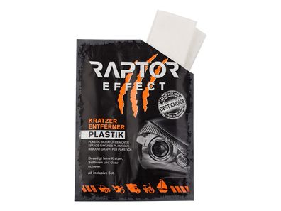 Raptor Effect Kratzer-Entferner Kunststoff Plastik Scheinwerfer