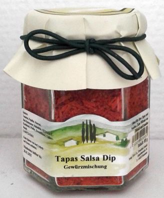 Tapas Salsa Dip Gewürzmischung 85 g getrocknet im Glas